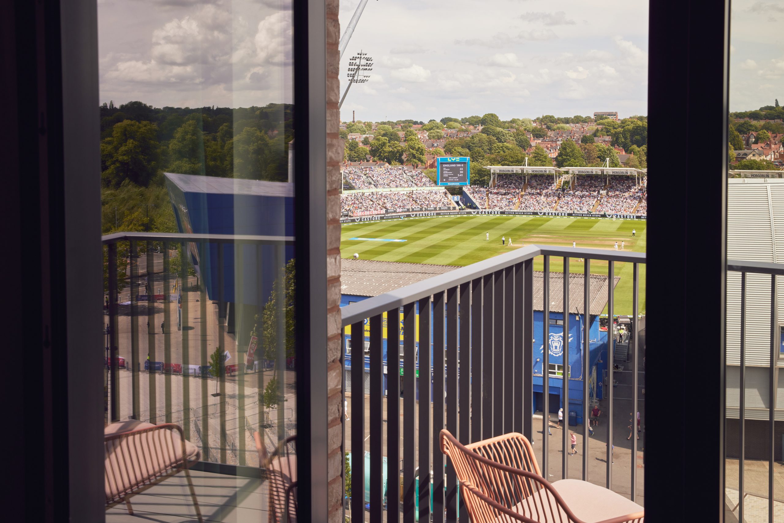 Edgbaston Cricket Ground partnership with Corkfield